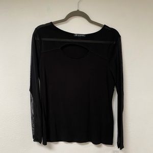 Black INC L/S Top